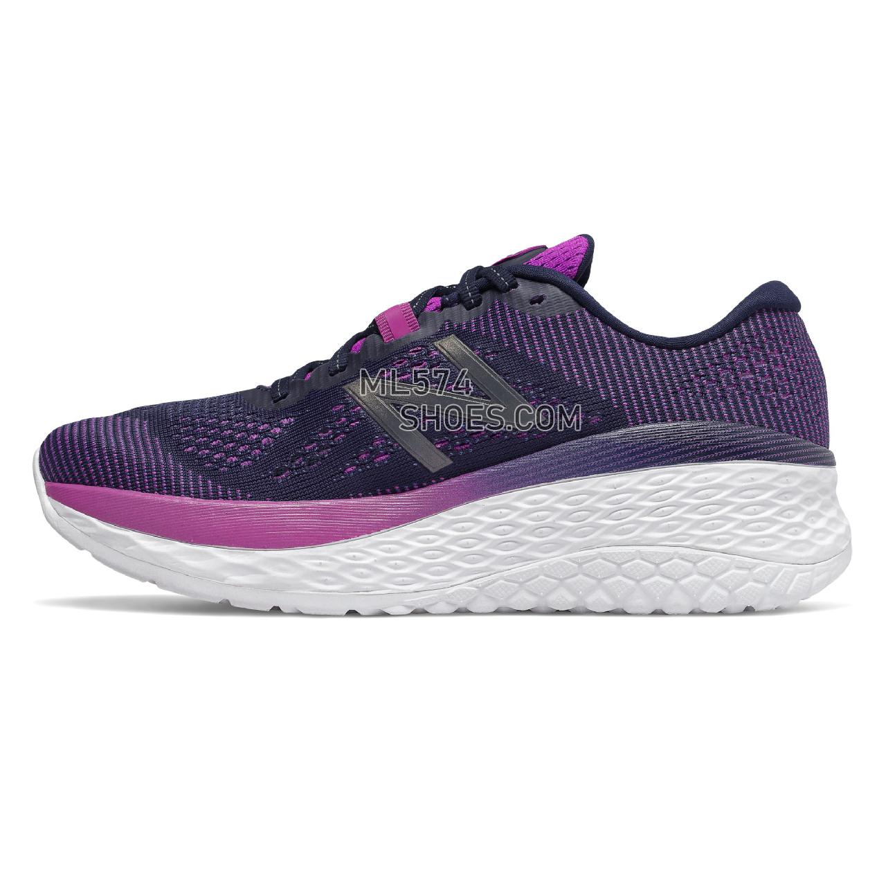 New Balance Fresh Foam More - Women's Fresh Foam More WMORV1-25425-W Running - Voltage Violet with Pigment - WMORVP