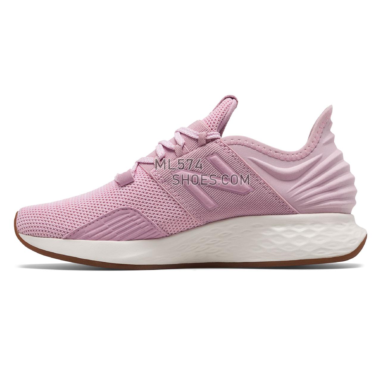 New Balance Fresh Foam Roav Knit - Women's Fresh Foam Roav Knit - Oxygen Pink with Sea Salt - WROAVKO