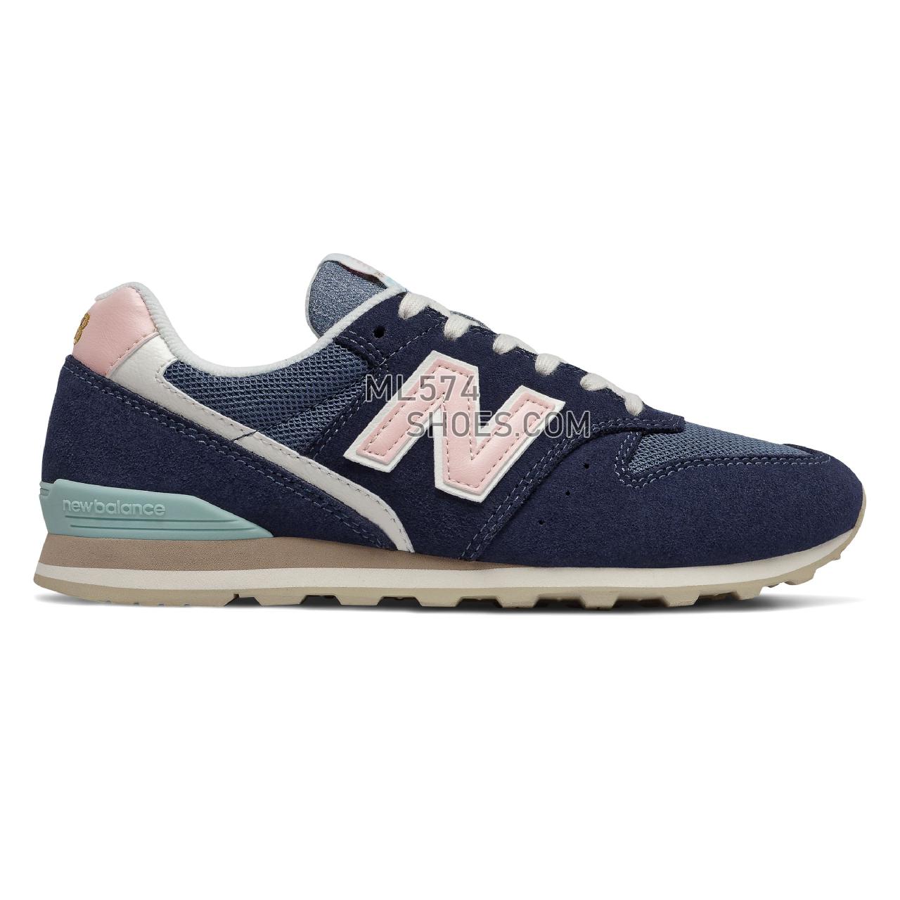 New Balance 996 - Women's 996 Classic - Pigment with Peach Soda - WL996COJ