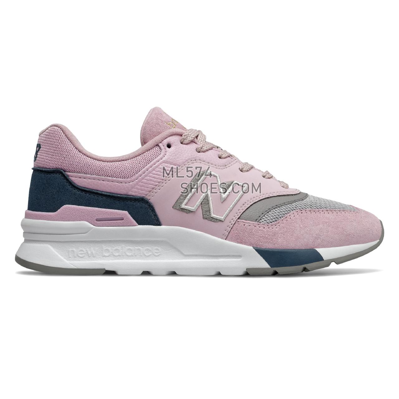 New Balance 997H - Women's 997H Classic - Desert Rose with Stone Blue - CW997HAK