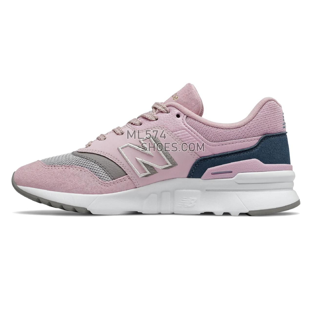 New Balance 997H - Women's 997H Classic - Desert Rose with Stone Blue - CW997HAK