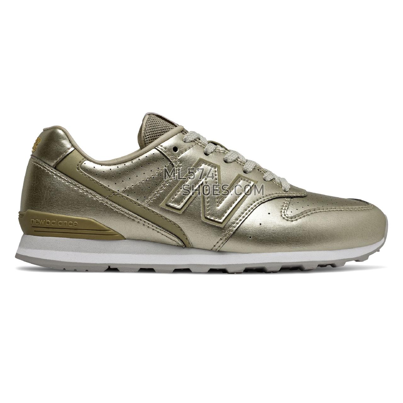 New Balance 996 - Women's 996 Classic - Gold with Munsell White - WL996ALT