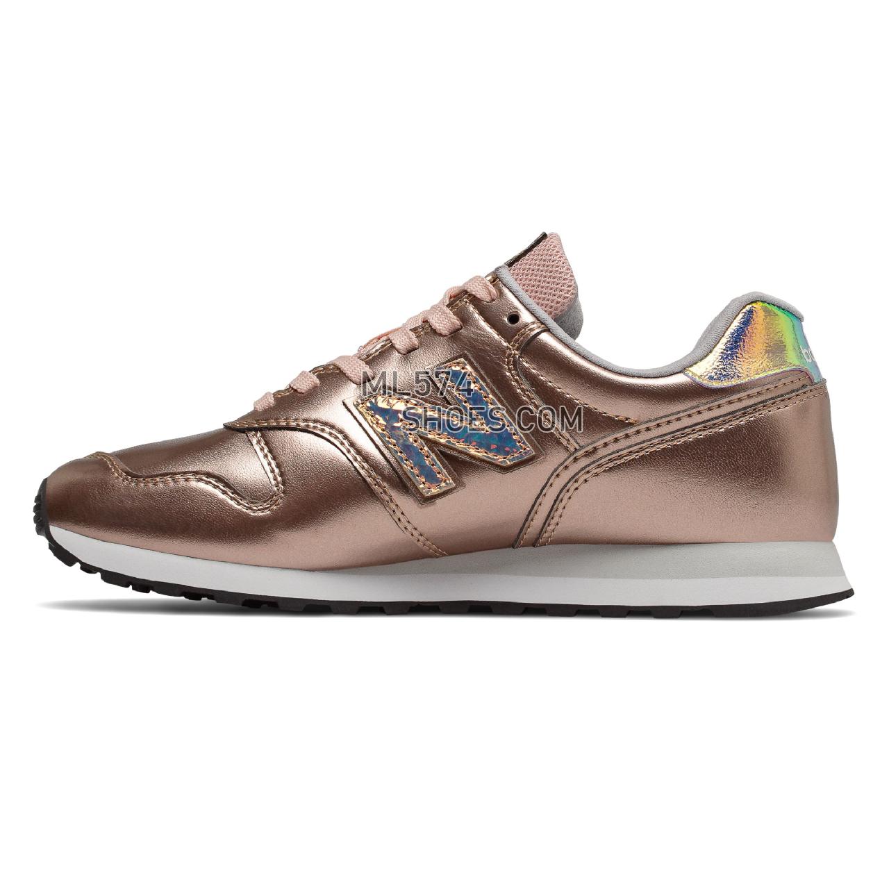 New Balance 373 - Women's 373 Classic - Rose Gold with White - WL373GA2