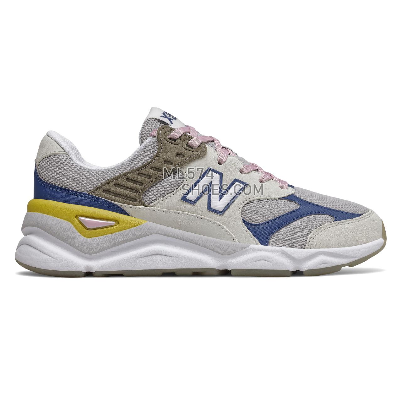 New Balance Reformation X-90 Reconstructed - Women's X90 Reconstructed Classic - Sea Salt with Andromeda Blue - WSX90REG