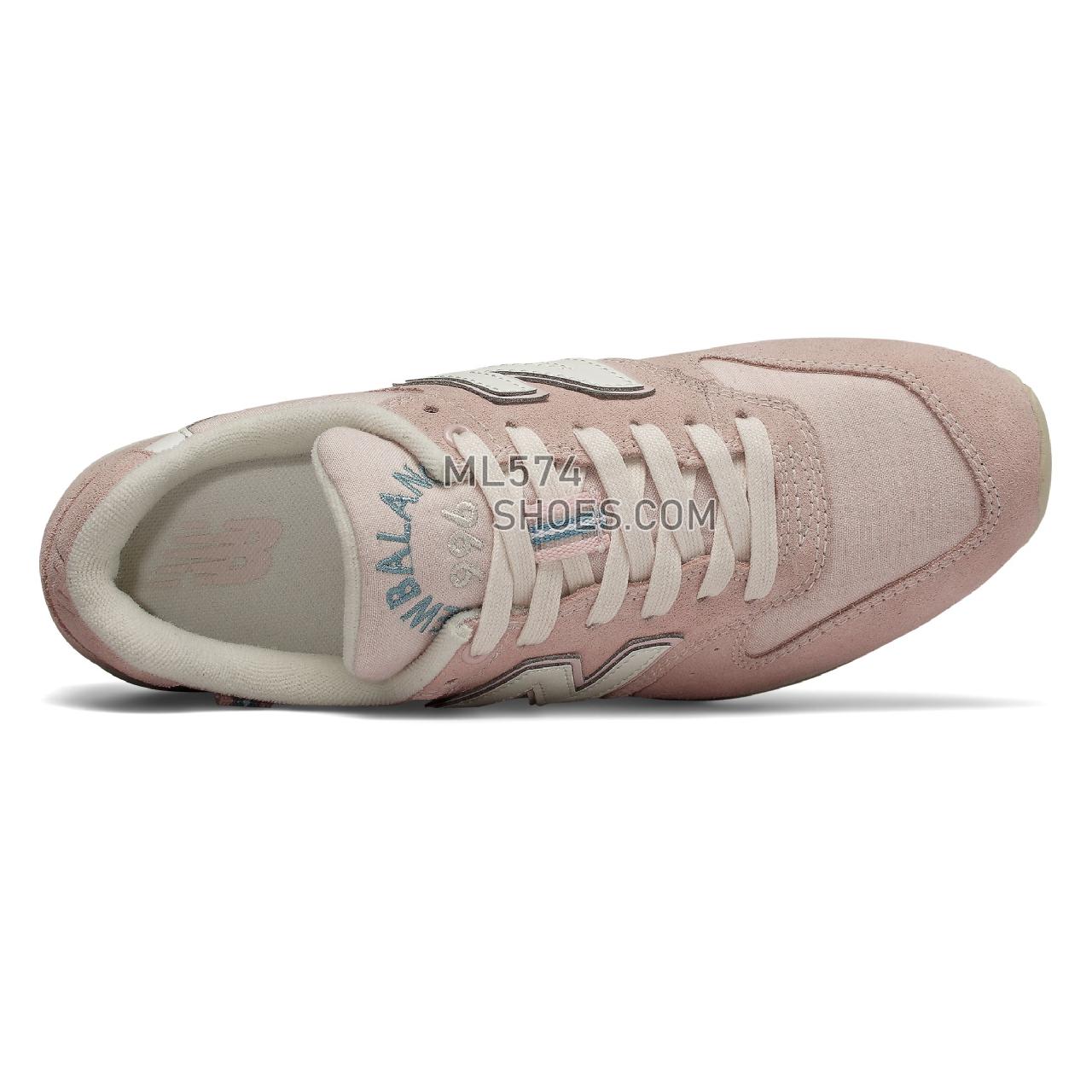 New Balance Suede 996 - Women's Suede 996 Running - Oyster Pink with Sea Salt - WR996YD