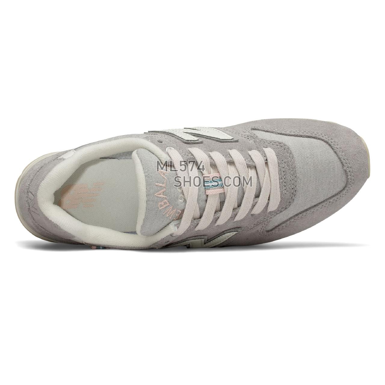 New Balance Suede 996 - Women's Suede 996 Running - Rain Cloud with Sea Salt - WR996YC