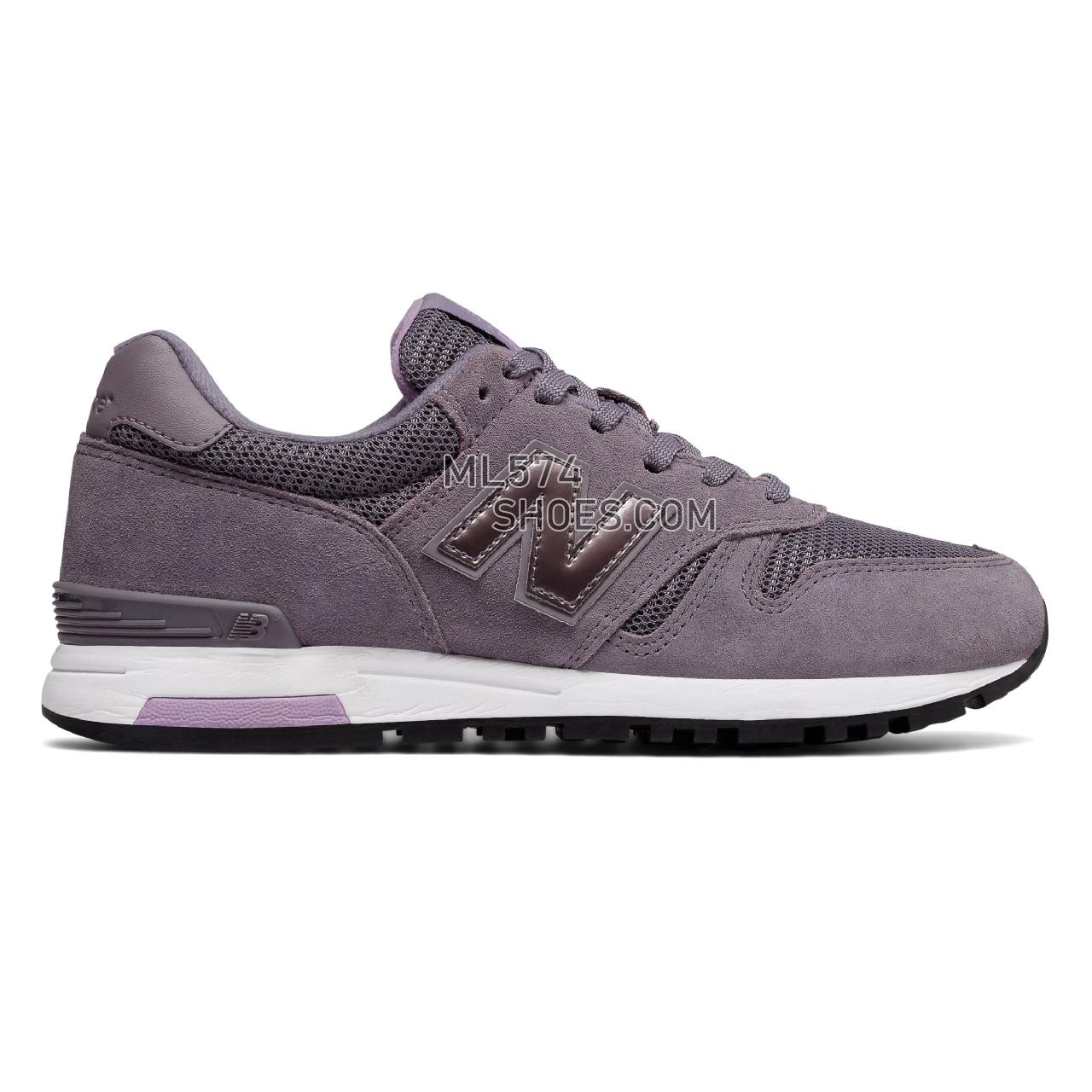 New Balance 565 New Balance - Women's 565 New Balance Classic - Lilac with White - WL565SLL