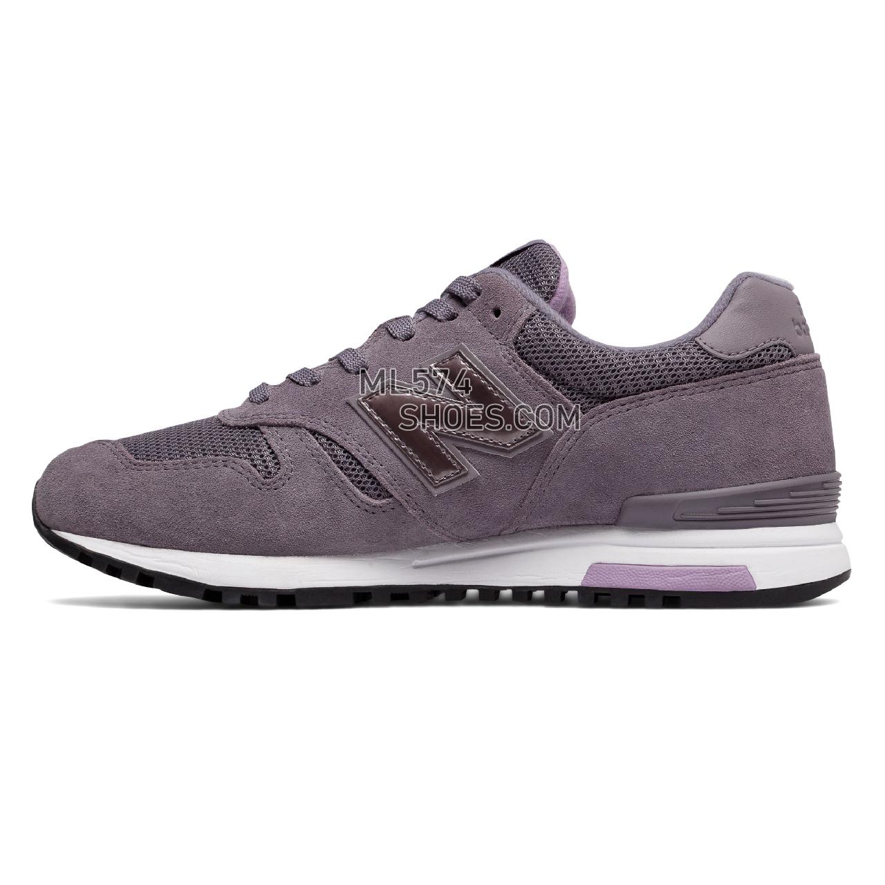 New Balance 565 New Balance - Women's 565 New Balance Classic - Lilac with White - WL565SLL