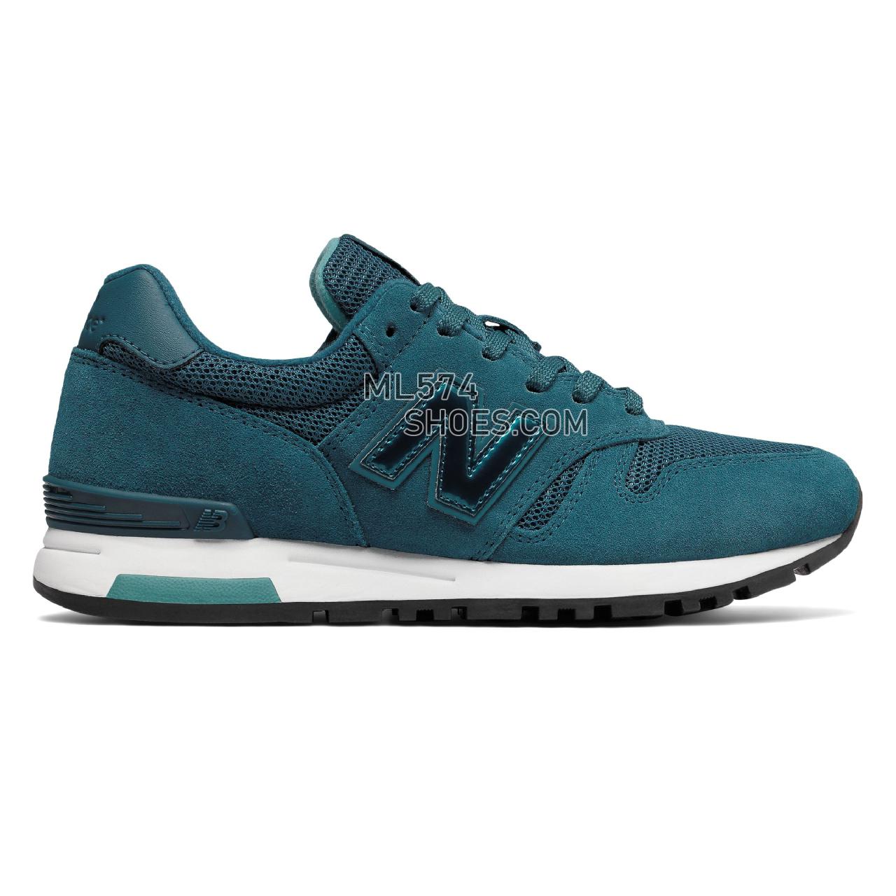 New Balance 565 New Balance - Women's 565 New Balance Classic - Teal with White - WL565STT