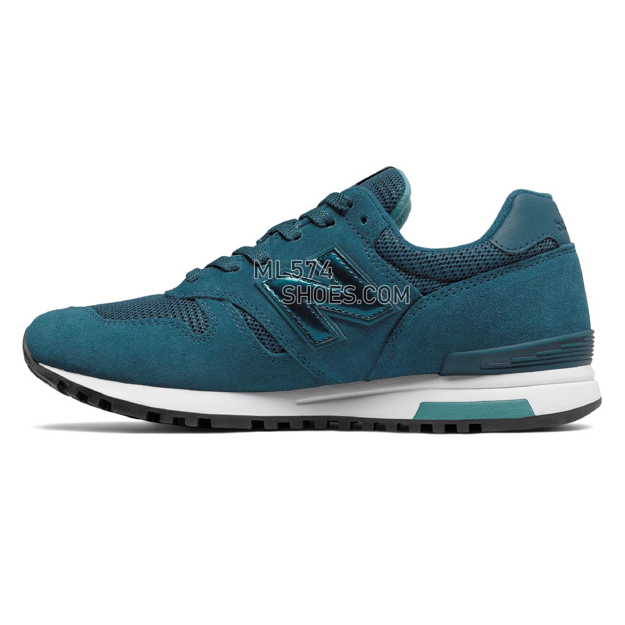 New Balance 565 New Balance - Women's 565 New Balance Classic - Teal with White - WL565STT