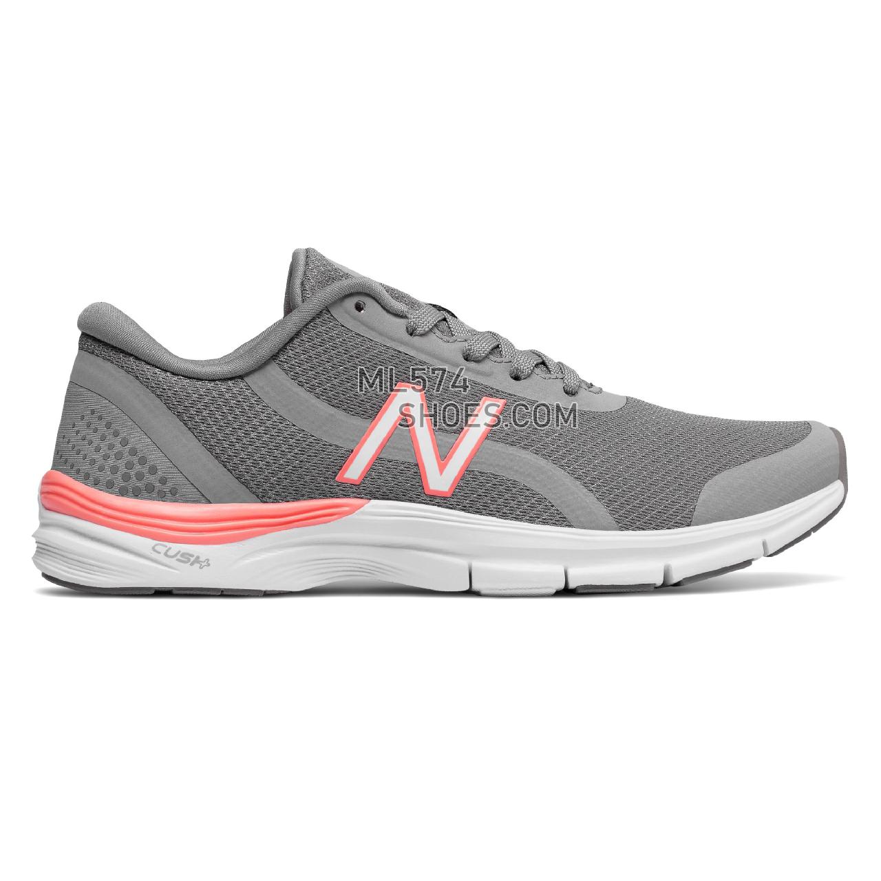 New Balance 711v3 Mesh Trainer - Women's 711v3 Mesh Trainer - Gunmetal with Fiji and Solar Yellow - WX711FS3