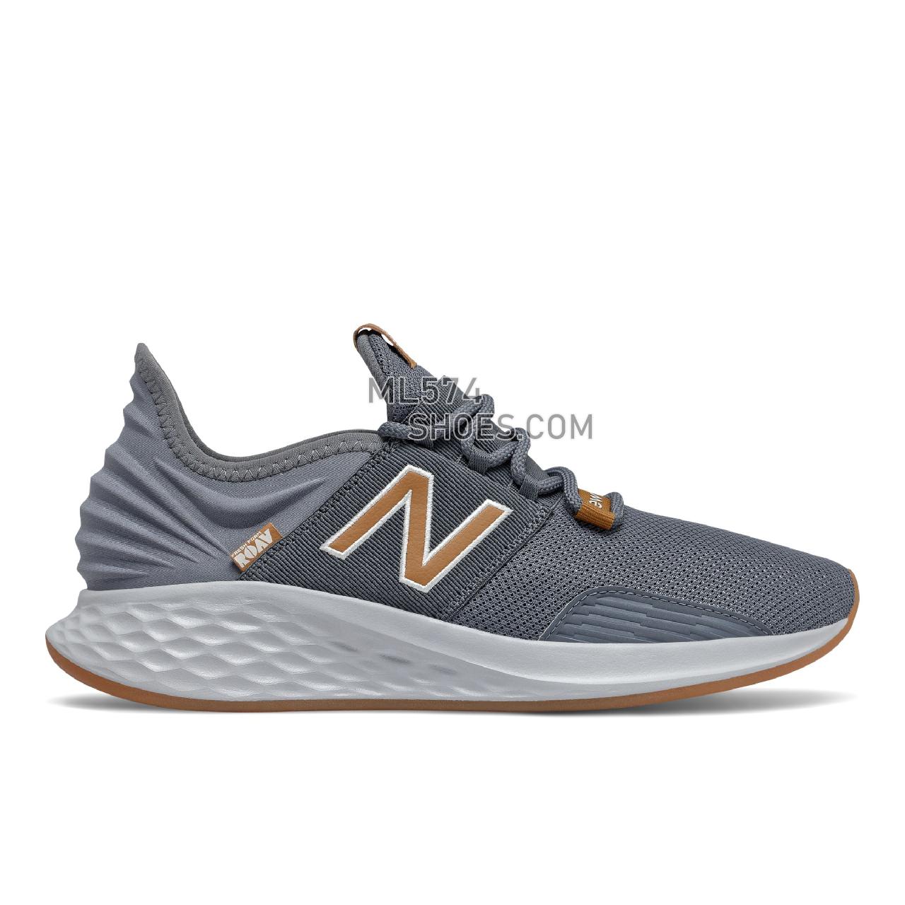 New Balance Fresh Foam Roav - Men's Neutral Running - Lead with Workwear and Angora - MROAVBG