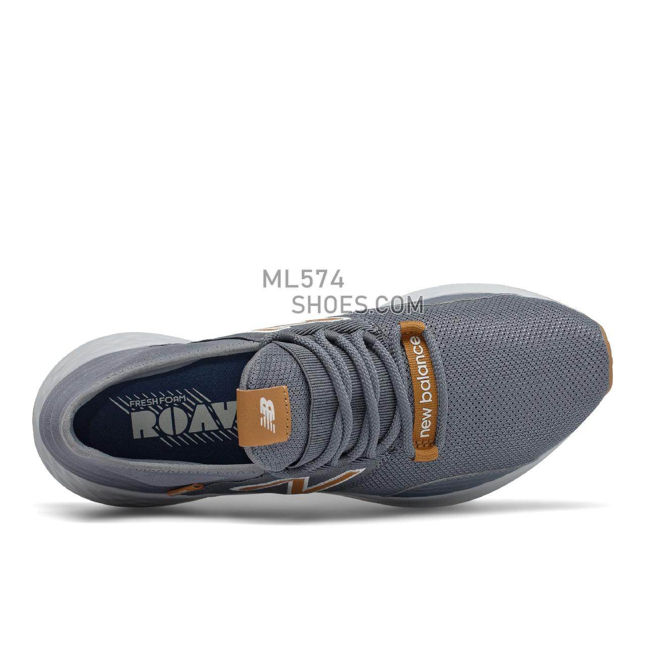 New Balance Fresh Foam Roav - Men's Neutral Running - Lead with Workwear and Angora - MROAVBG