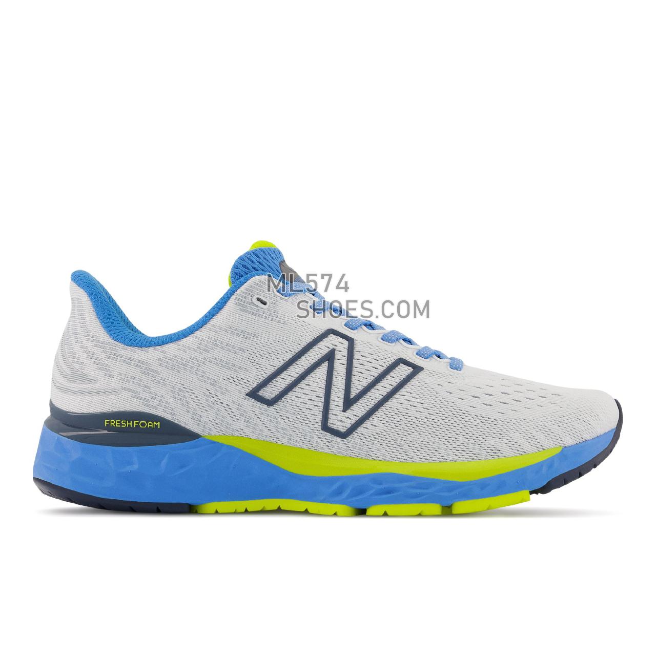 New Balance Fresh Foam 880v11 - Men's Neutral Running - White with Helium - M880W11