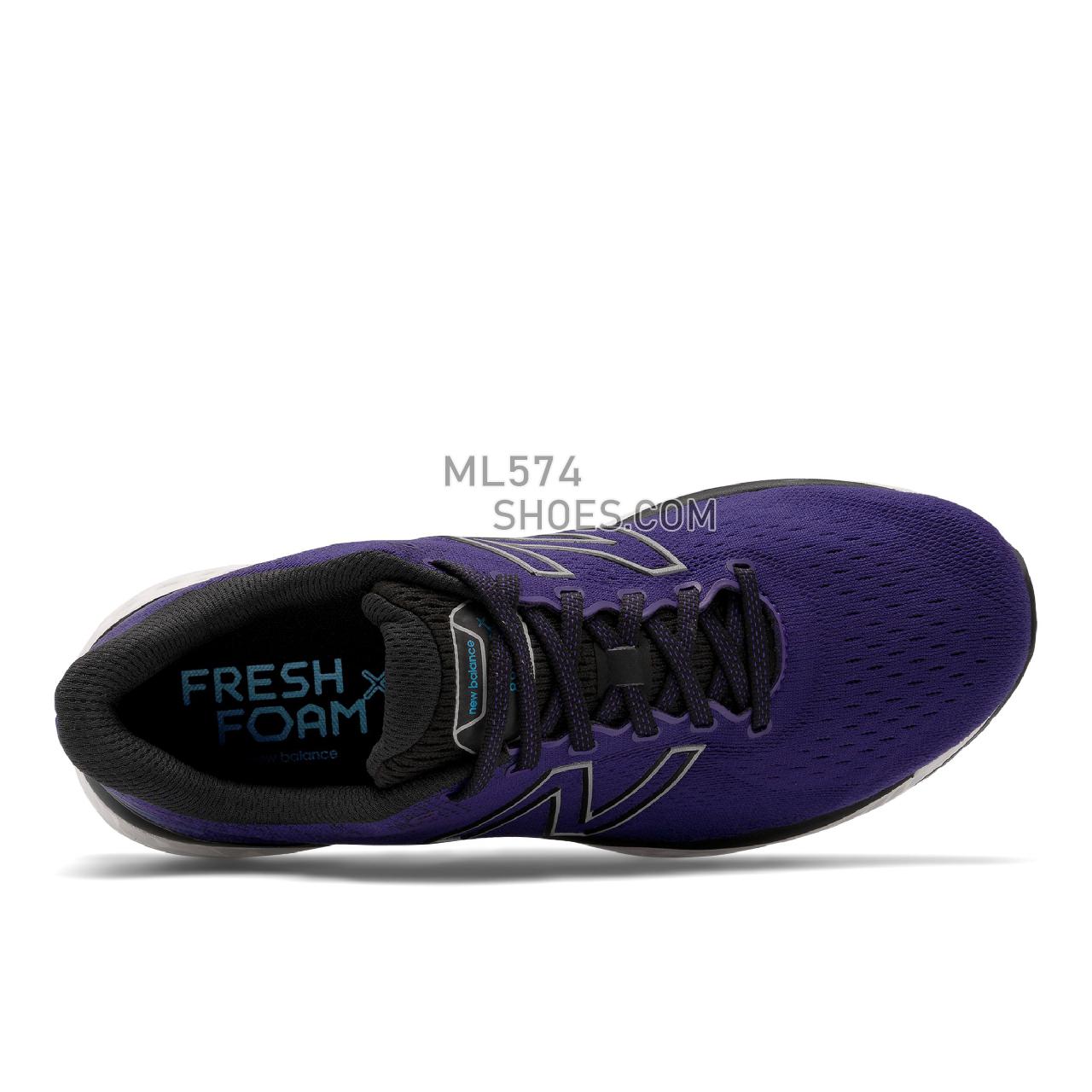 New Balance Fresh Foam 880v11 - Men's Neutral Running - Deep Violet with Helium - M880O11