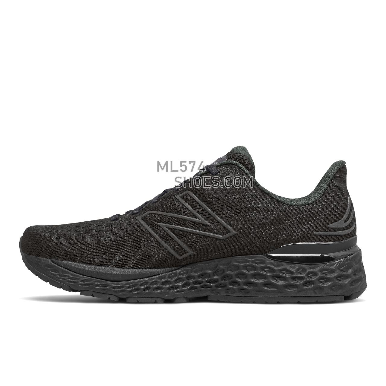 New Balance Fresh Foam 880v11 - Men's Neutral Running - Black with Phantom - M880B11