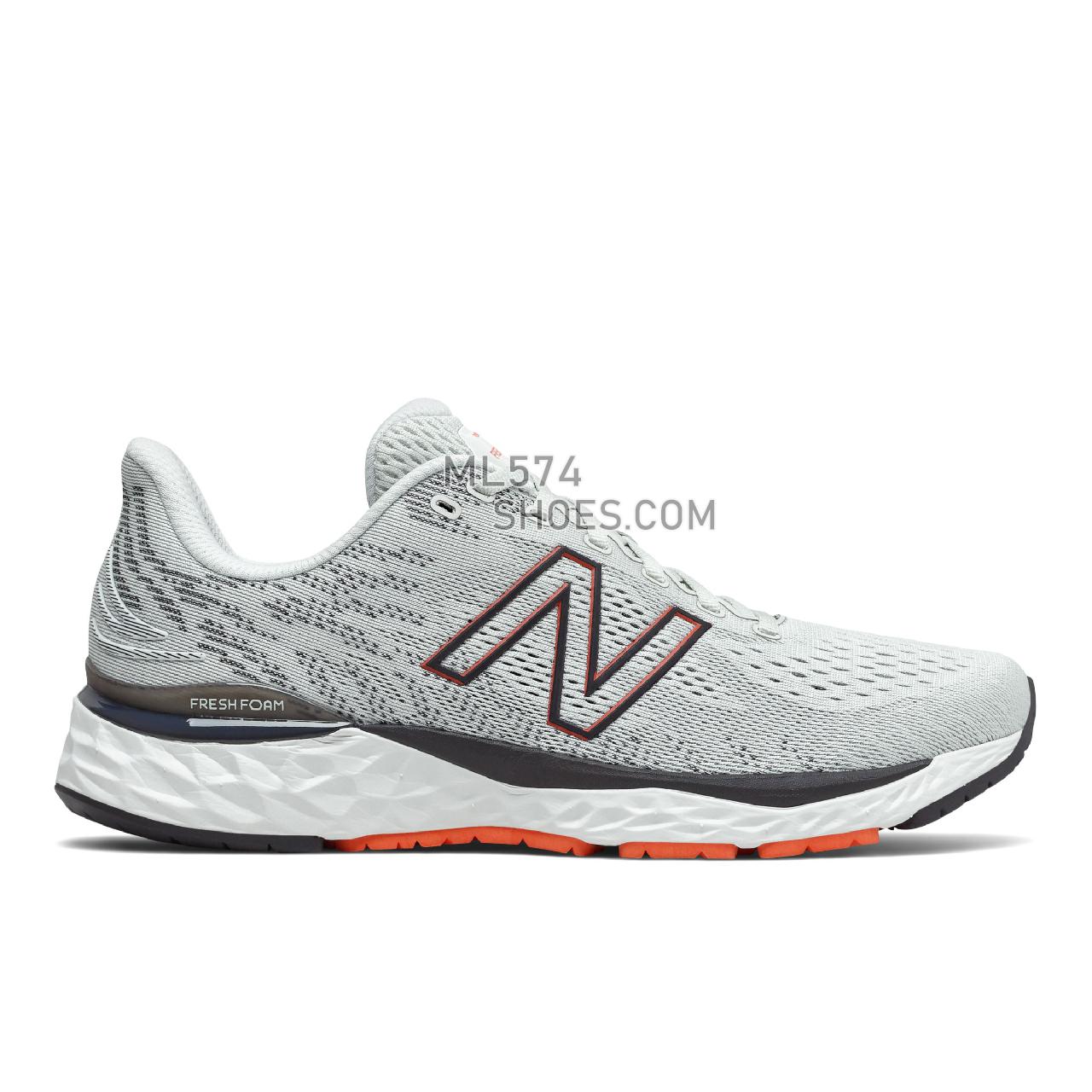 New Balance Fresh Foam 880v11 - Men's Neutral Running - Arrowroot with Ghost Pepper - M880A11