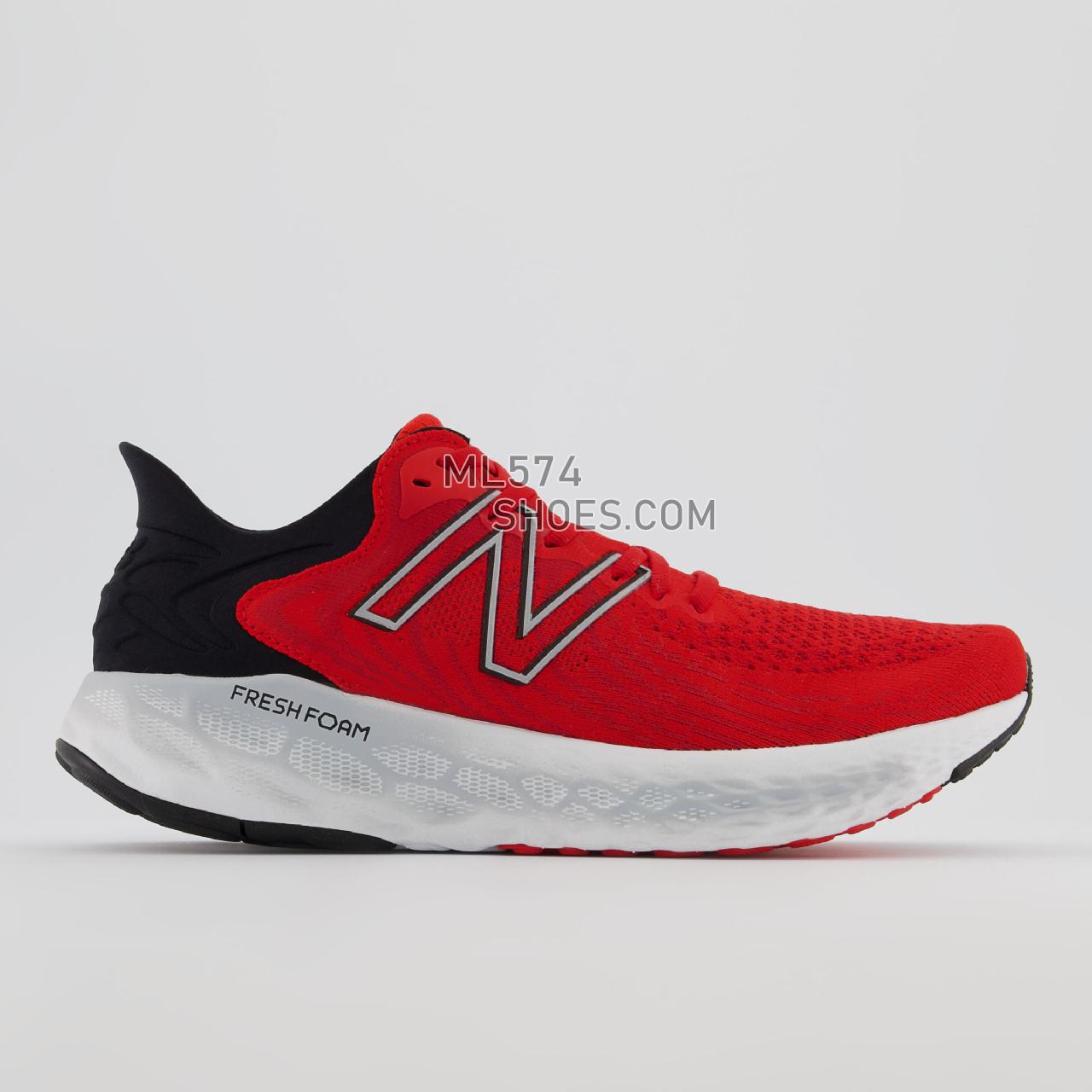 New Balance Fresh Foam 1080v11 - Men's Neutral Running - Velocity Red with Team Red - M1080R11