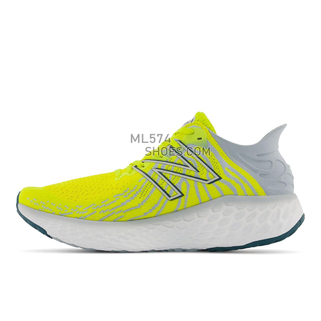 New Balance Fresh Foam 1080v11 - Men's Neutral Running - Sulphur Yellow with Light Slate - M1080C11