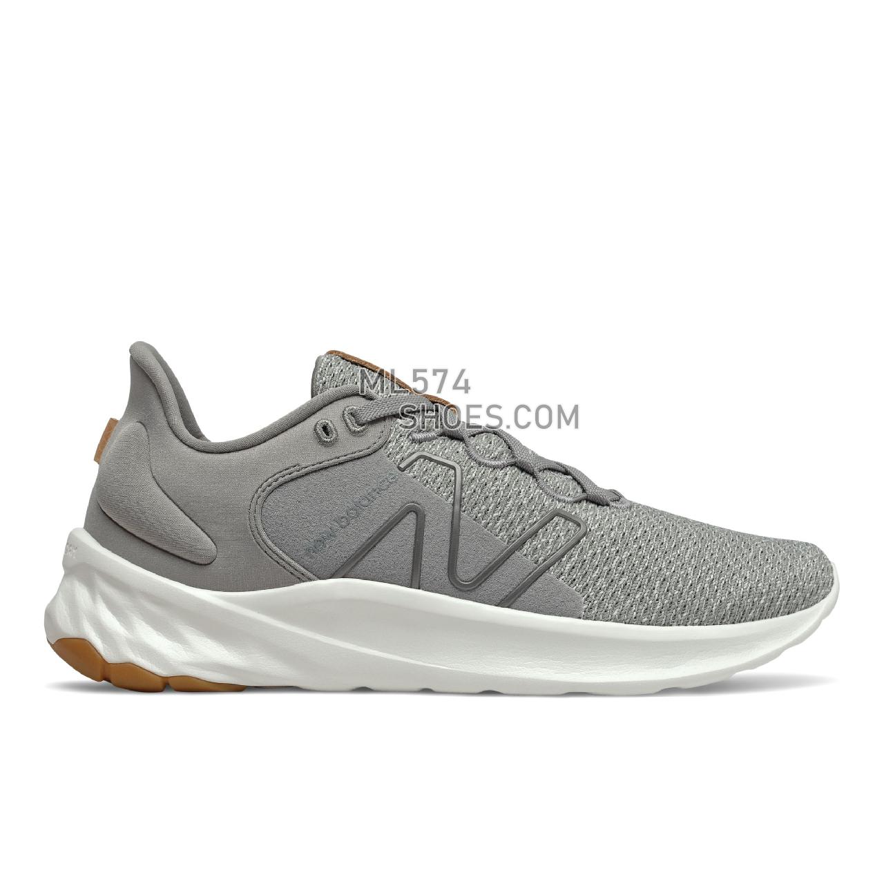 New Balance Fresh Foam Roav v2 - Men's Neutral Running - Marblehead with Sea Salt - MROAVLG2