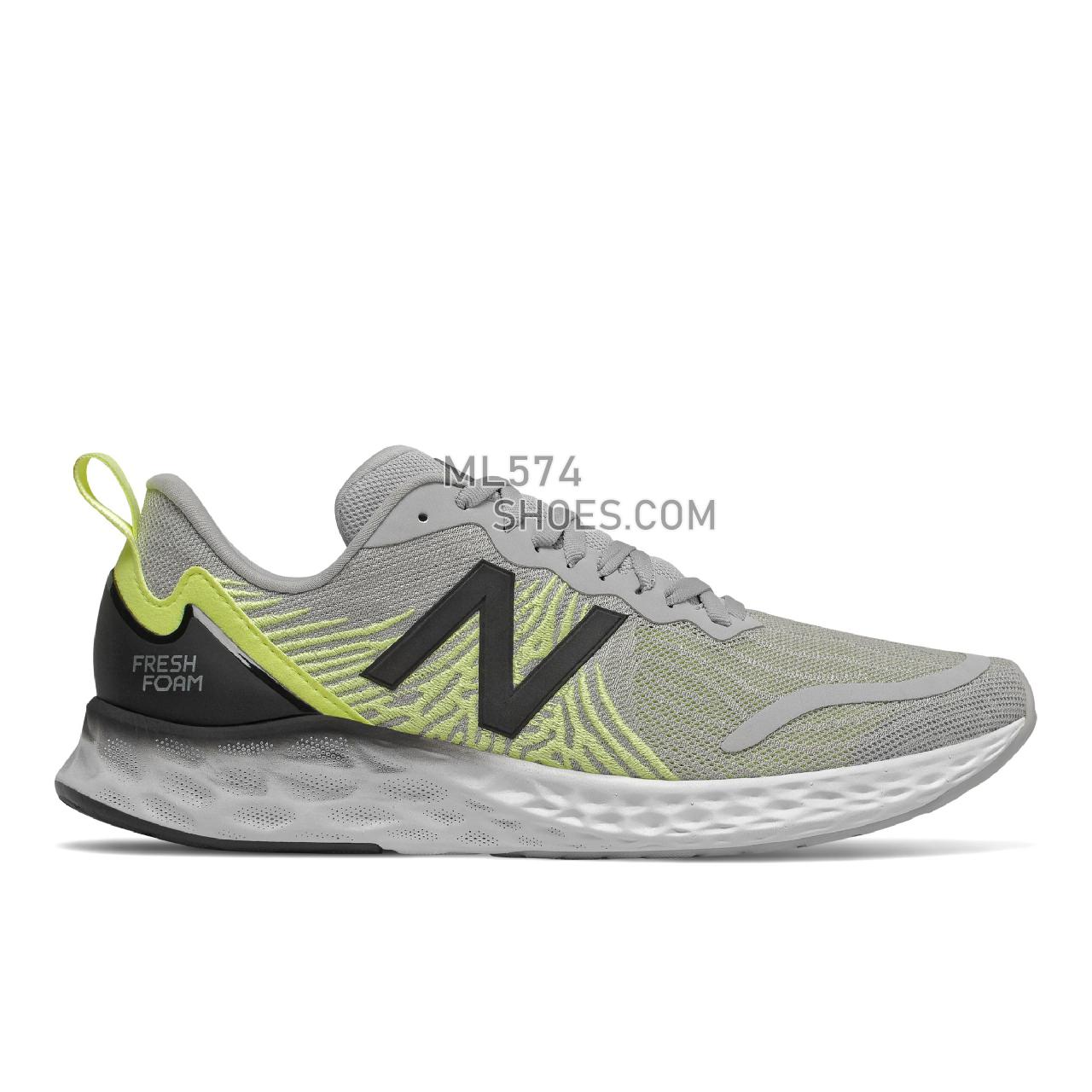 New Balance Fresh Foam Tempo - Men's Neutral Running - Rain Cloud with Lemon Slush - MTMPOGY