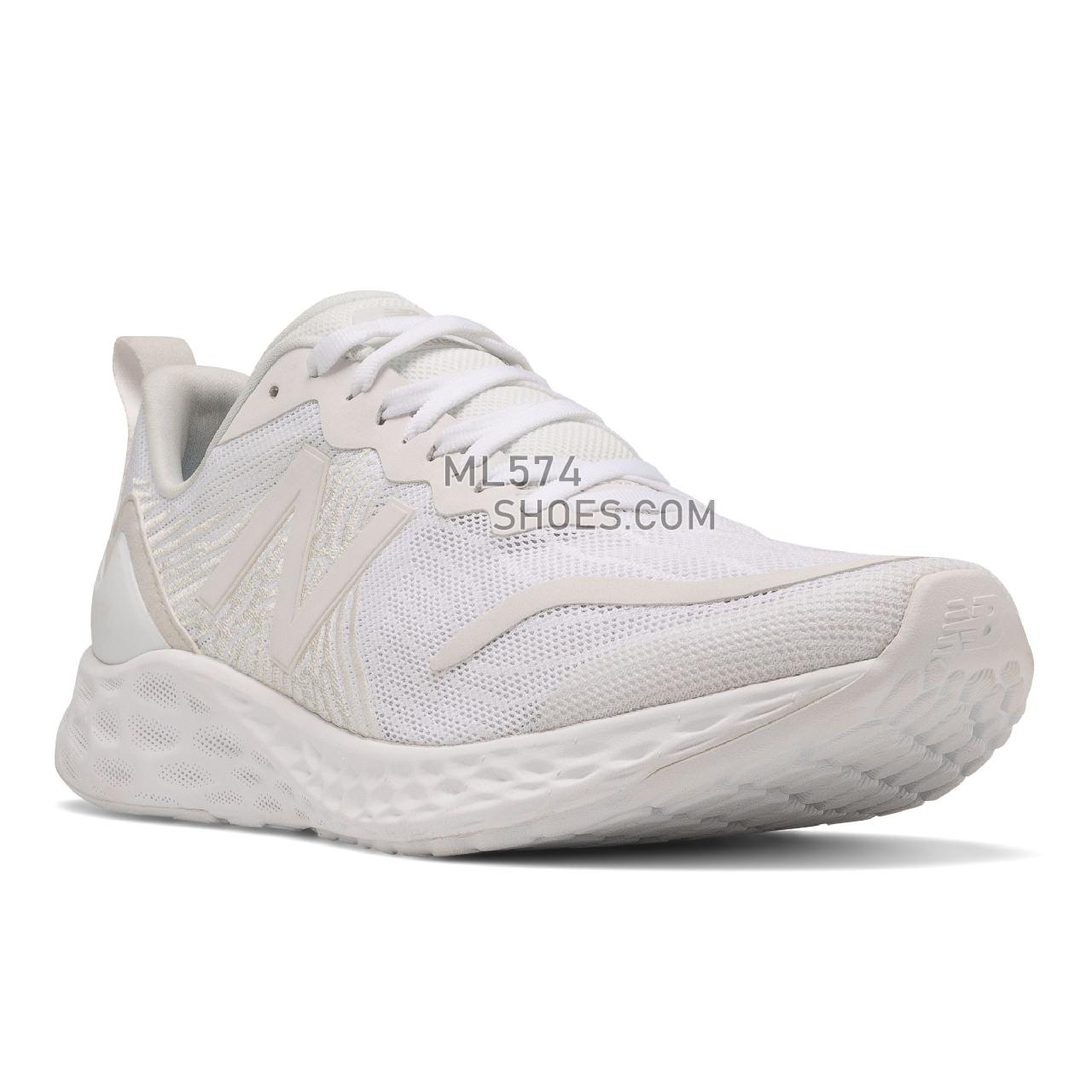 New Balance Fresh Foam Tempo - Men's Neutral Running - White - MTMPOTW1