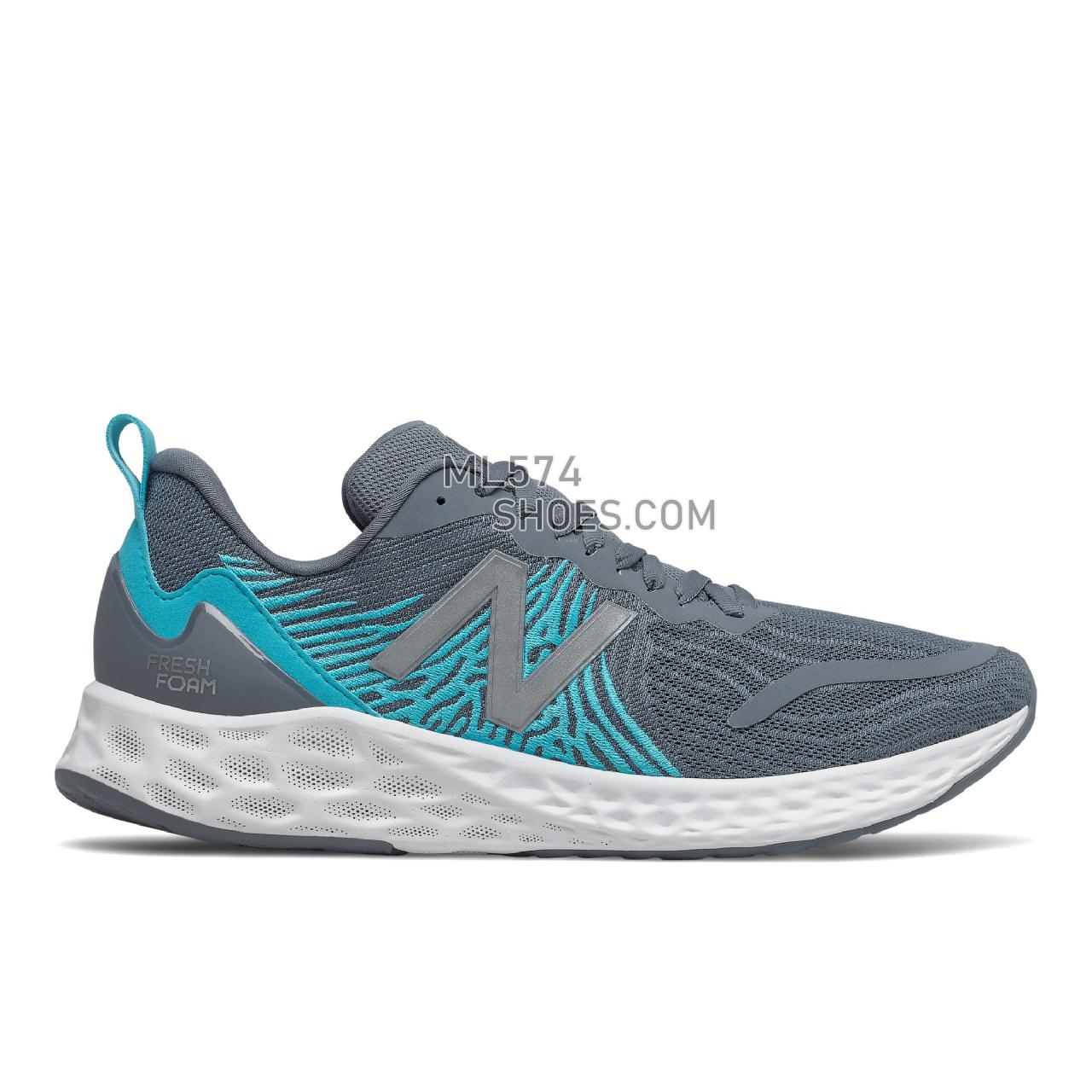 New Balance Fresh Foam Tempo - Men's Neutral Running - Ocean Grey with Virtual Sky - MTMPOCG