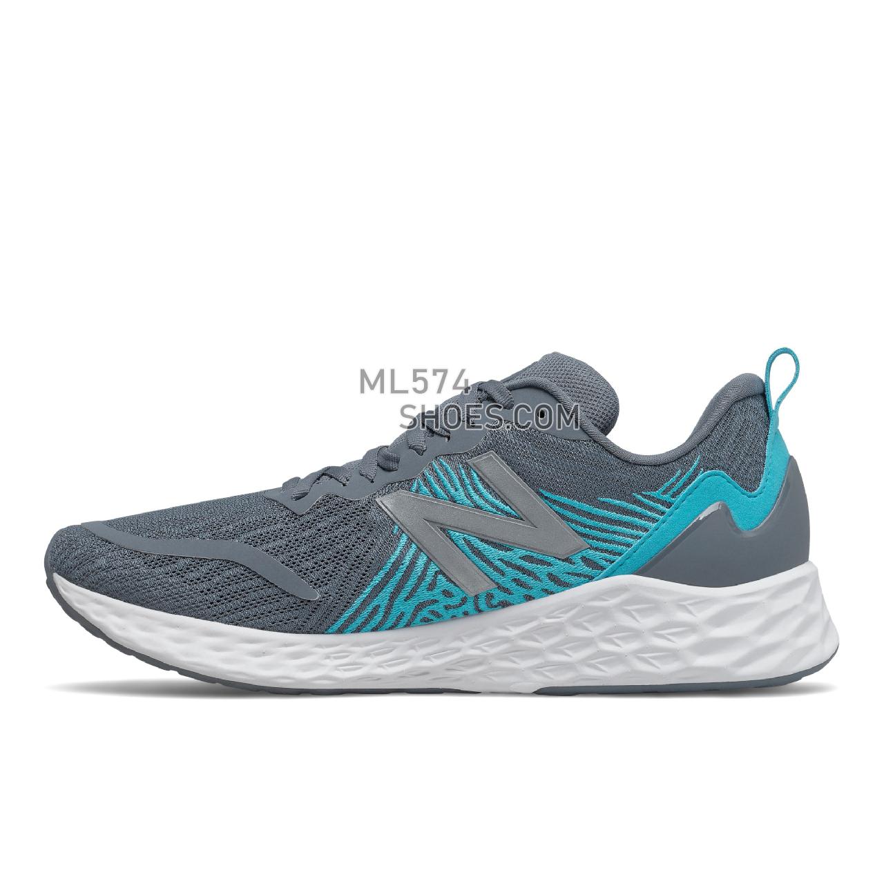 New Balance Fresh Foam Tempo - Men's Neutral Running - Ocean Grey with Virtual Sky - MTMPOCG