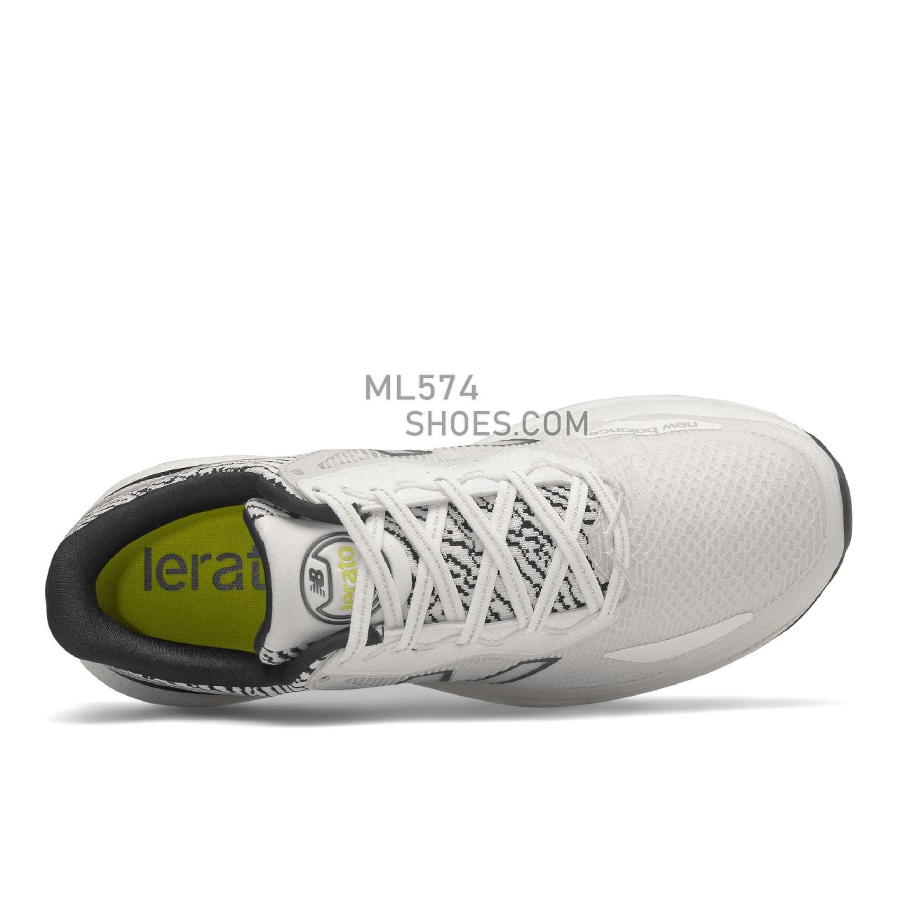 New Balance Lerato - Men's Neutral Running - White with Helium - MLERAWB