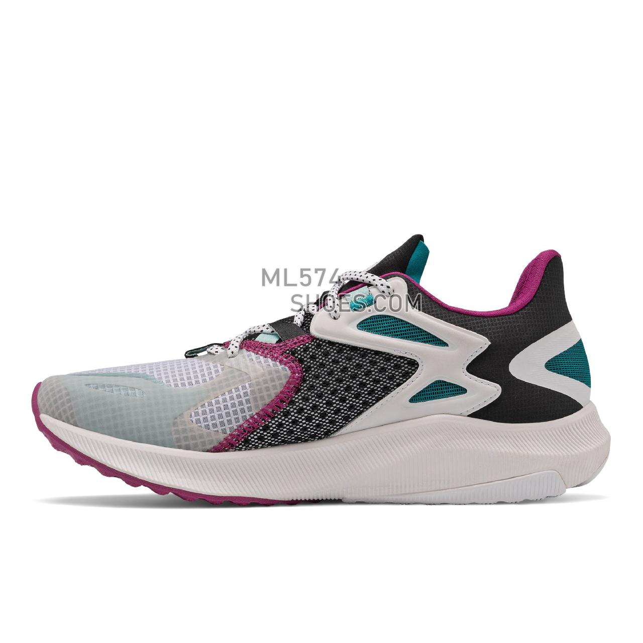 New Balance FuelCell Propel RMX - Men's Neutral Running - White with Team Teal and Jewel - MPRMXLW