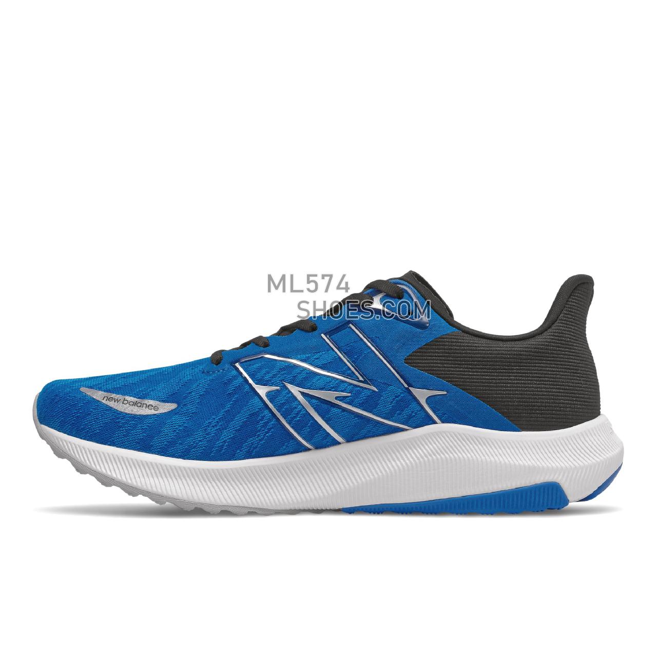 New Balance FuelCell Propel v3 - Men's Neutral Running - Laser Blue with Black - MFCPRLB3