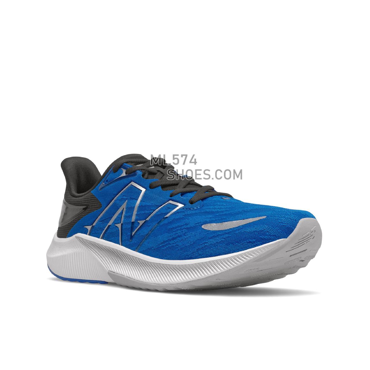 New Balance FuelCell Propel v3 - Men's Neutral Running - Laser Blue with Black - MFCPRLB3