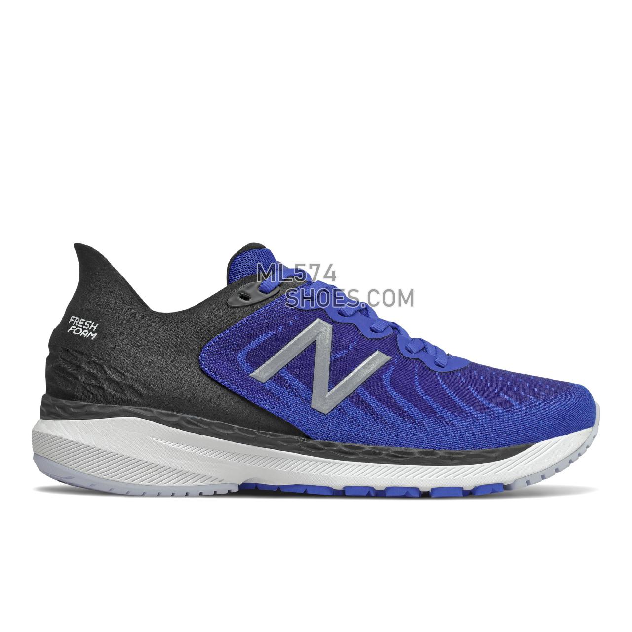 New Balance Fresh Foam 860v11 - Men's Stability Running - Team Royal with Black and Energy Lime - M860F11