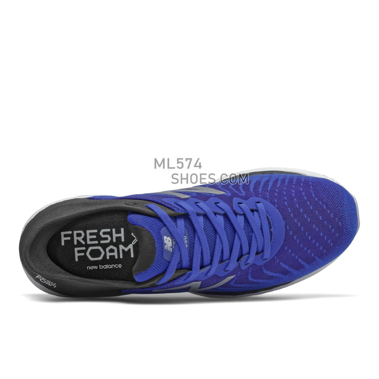 New Balance Fresh Foam 860v11 - Men's Stability Running - Team Royal with Black and Energy Lime - M860F11