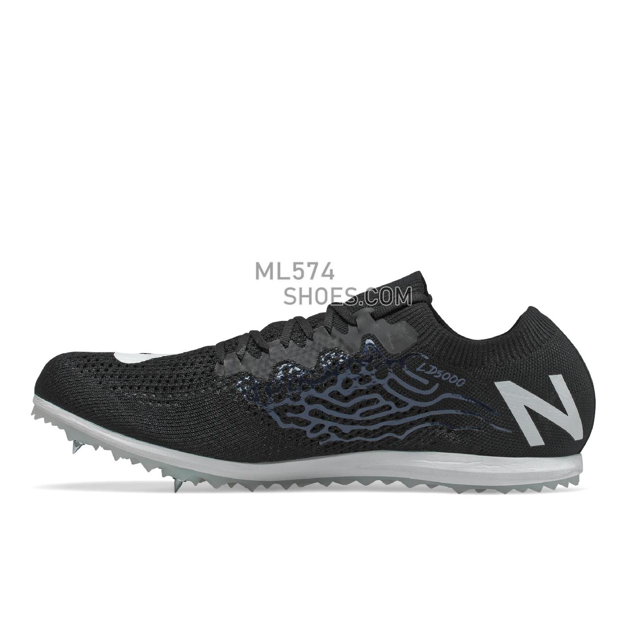 New Balance LD5Kv8 - Men's Competition Running - Black with White - MLD5KX8