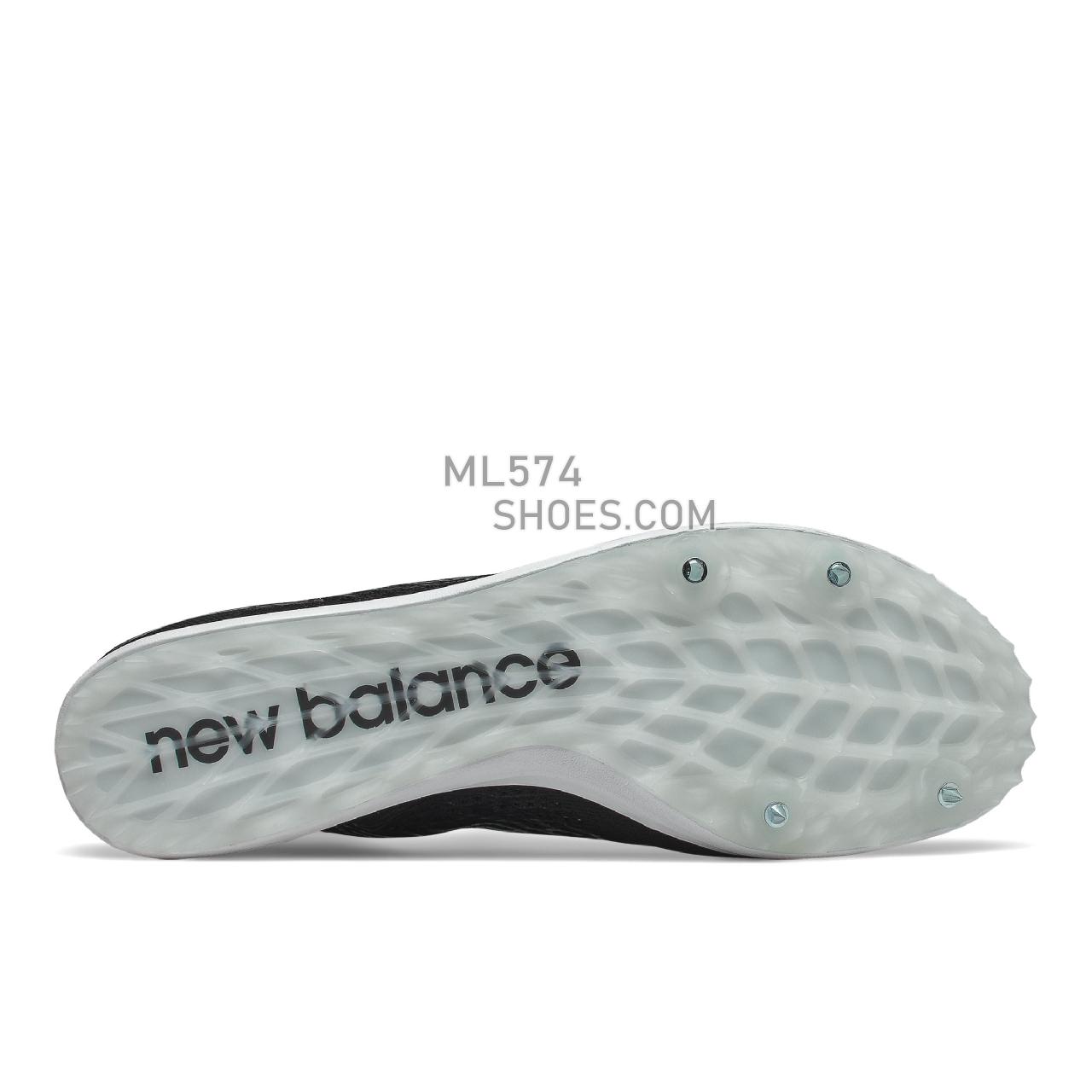 New Balance LD5Kv8 - Men's Competition Running - Black with White - MLD5KX8