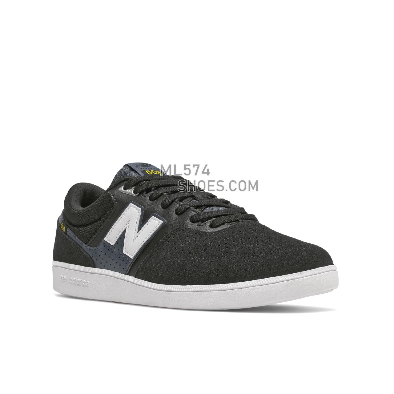 New Balance NB NUMERIC BRANDON WESTGATE 508 - Men's NB Numeric Skate - Black with Navy - NM508NOB