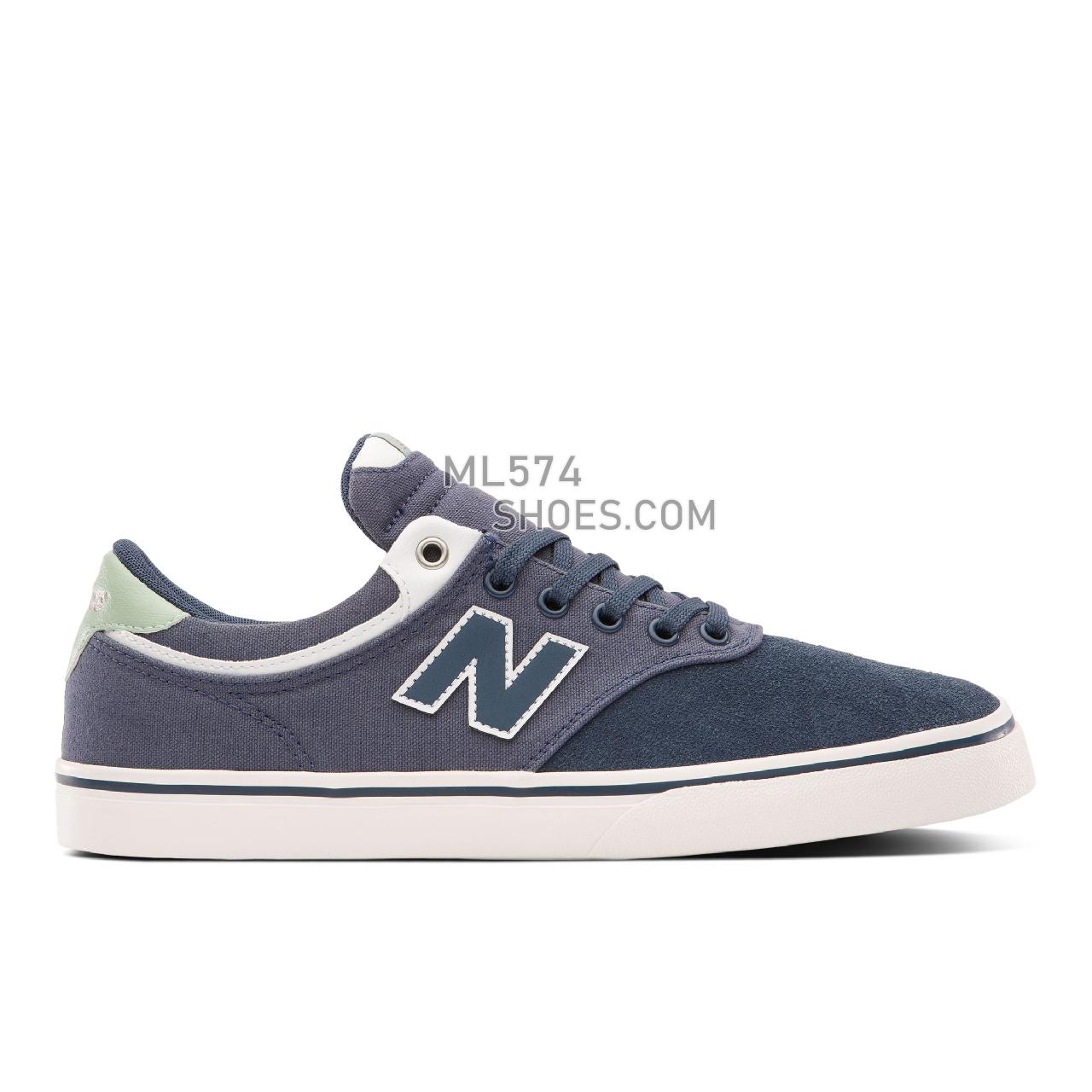 New Balance NB NUMERIC 255 - Men's NB Numeric Skate - Grey with White - NM255PHA