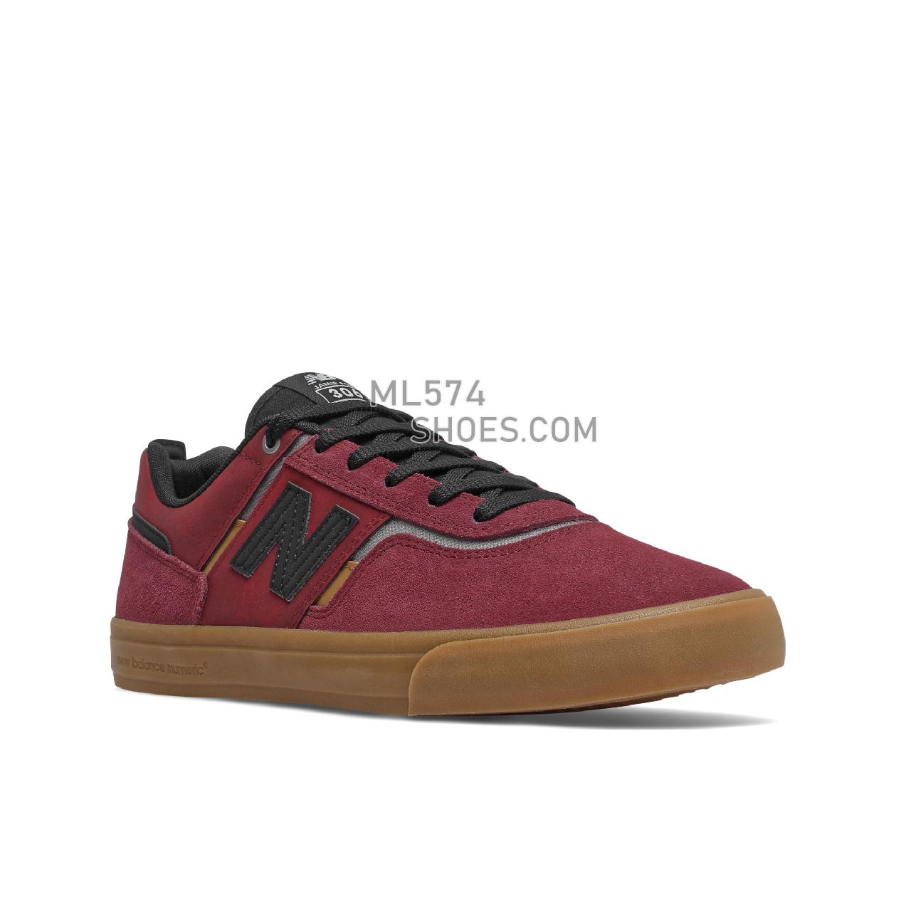 New Balance NB NUMERIC JAMIE FOY 306 - Men's NB Numeric Skate - Burgundy with Black - NM306JCT