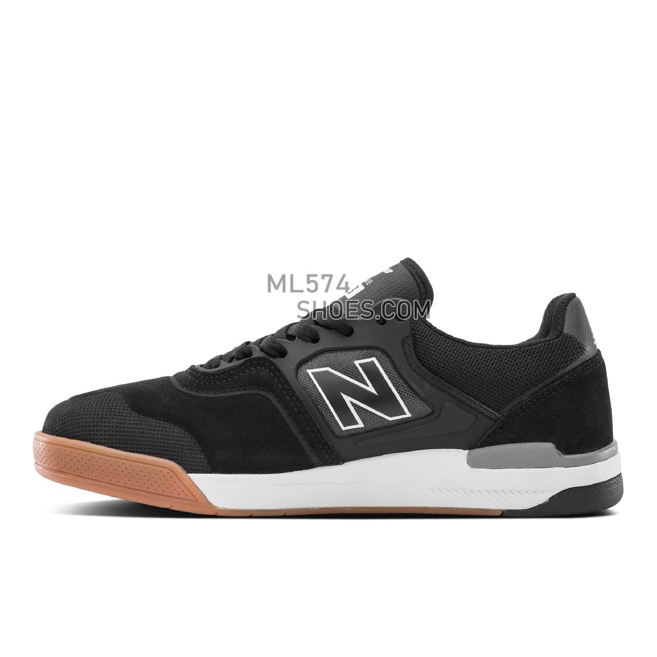 New Balance NB NUMERIC BRANDON WESTGATE 913 - Men's NB Numeric Skate - Black with White - NM913BGB