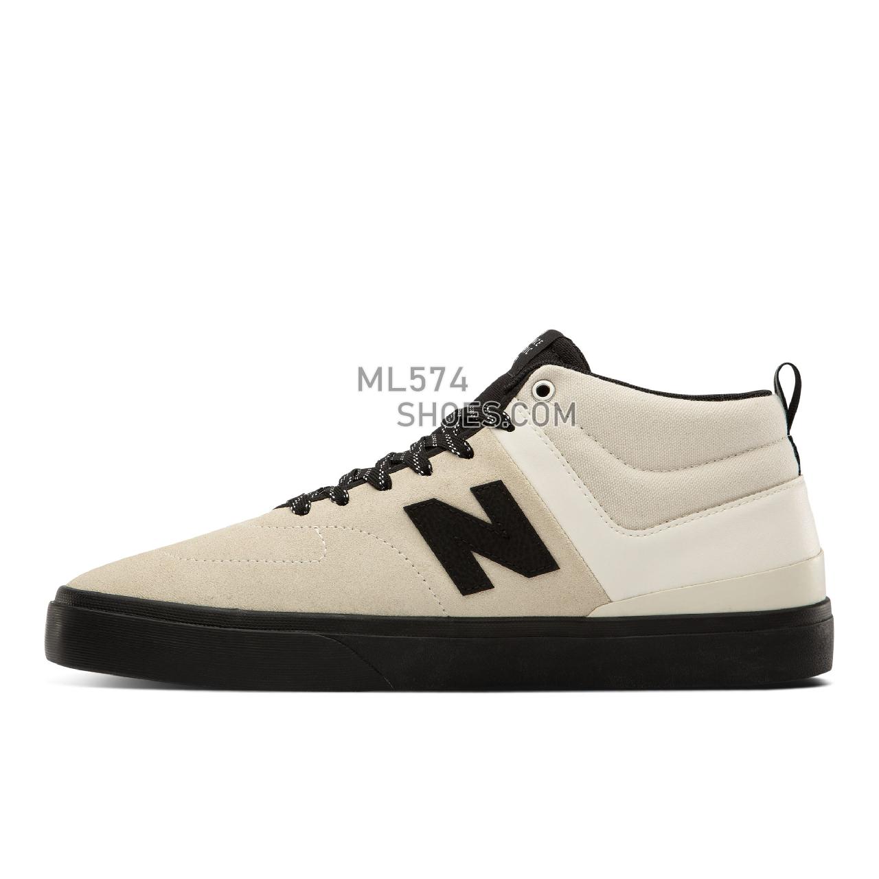New Balance Numeric NM379 Mid - Men's NB Numeric Skate - White with Black - NM379MWB