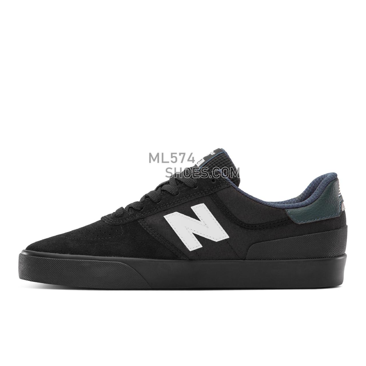 New Balance NB NUMERIC 272 - Men's NB Numeric Skate - Black with White - NM272BLK
