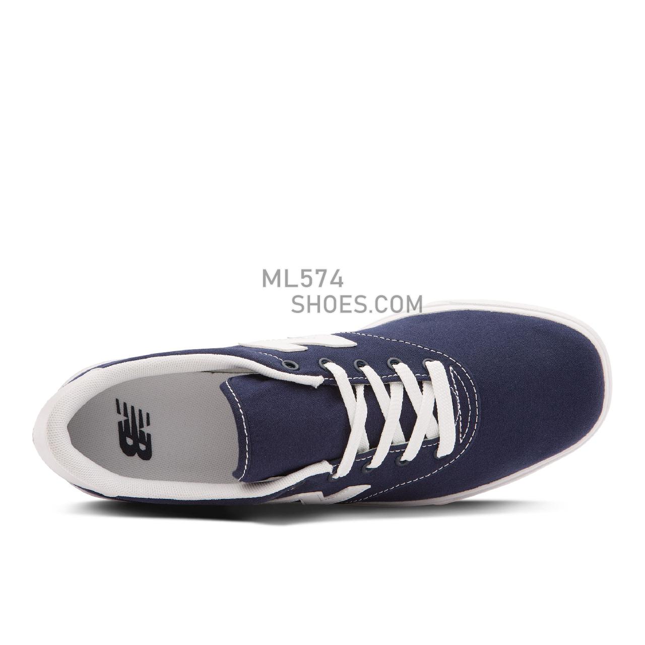 New Balance NB ALL COASTS 55 - Men's Court Classics - Navy with White - AM55NIW