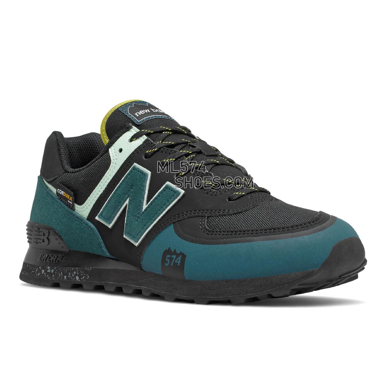 New Balance 574T - Unisex Men's Women's All Terrain - Black with Trek - U574TX2