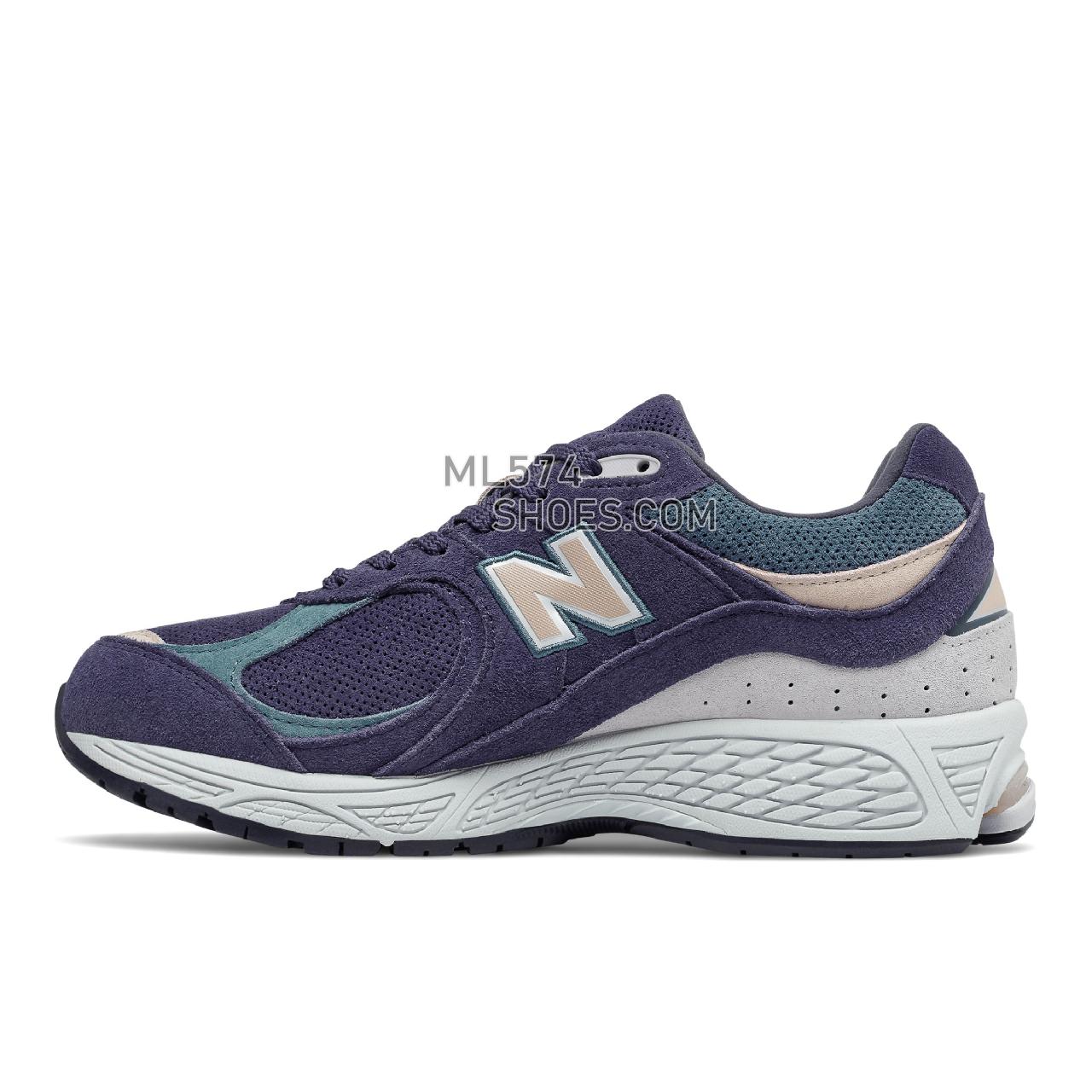 New Balance 2002R - Men's Sport Style Sneakers - Night Tide with Au Lait - M2002RWC