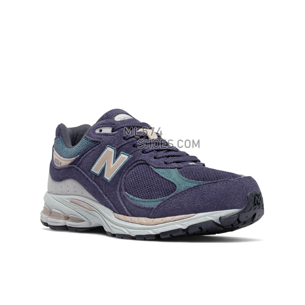 New Balance 2002R - Men's Sport Style Sneakers - Night Tide with Au Lait - M2002RWC