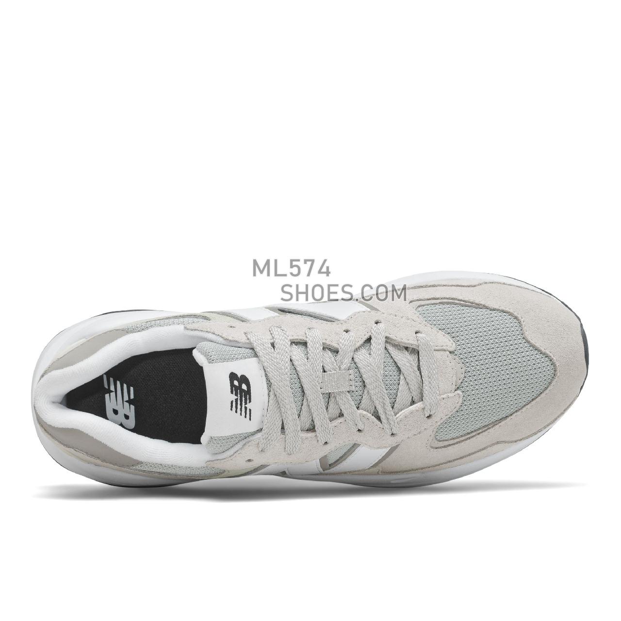 New Balance 57/40 - Men's Sport Style Sneakers - Rain Cloud with Nb White - M5740CA
