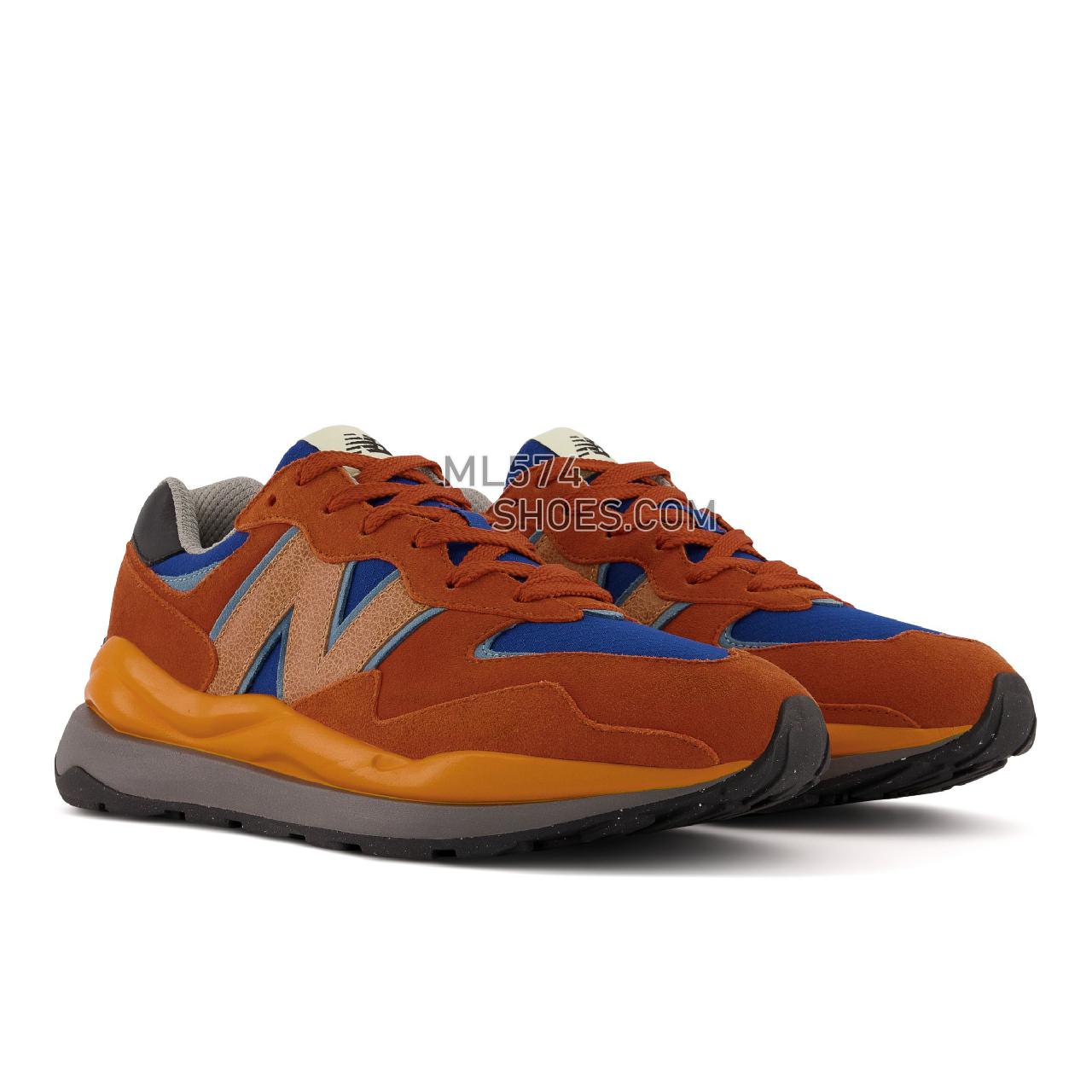 New Balance 57/40 - Men's Sport Style Sneakers - Rust Oxide with Blue Groove - M5740GHA