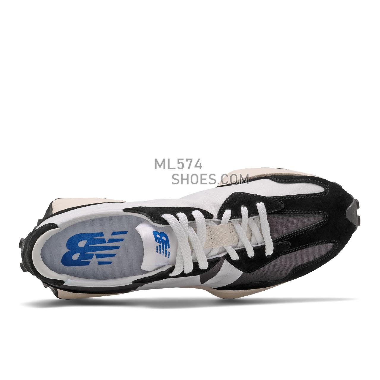 New Balance 327 - Men's Sport Style Sneakers - Black with Phantom - MS327LB1