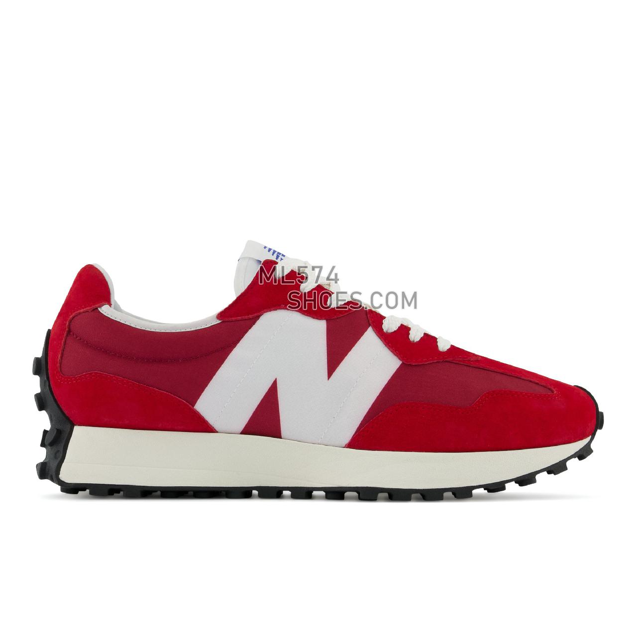 New Balance 327 - Men's Sport Style Sneakers - Nb Scarlet with Team Red - MS327LD1